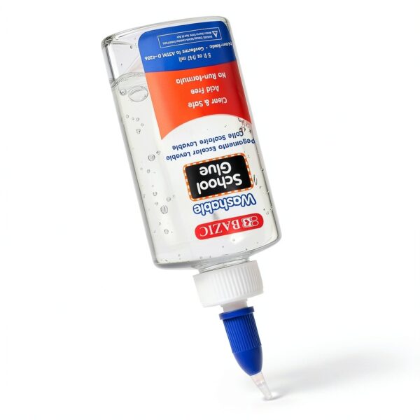 BAZIC Liquid White Glue Washable Non Toxic All Purpose-1