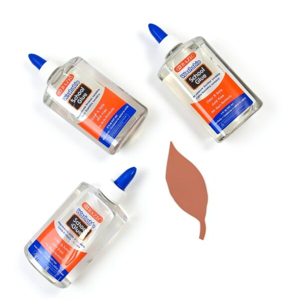 BAZIC Liquid White Glue Washable Non Toxic All Purpose-2