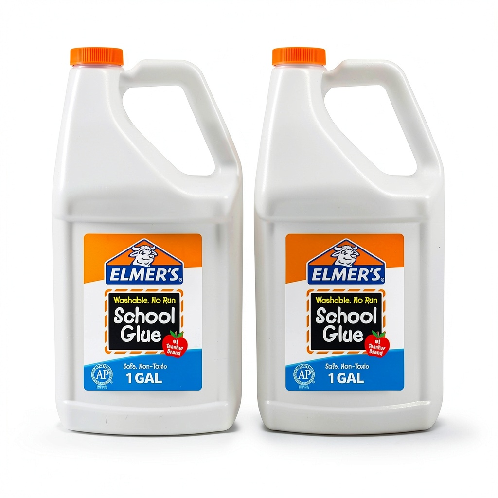 Elmer's White Glue used in a classroom craft project