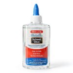 BAZIC Liquid White Glue Washable Non Toxic All Purpose-0