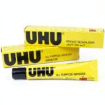UHU Glue Strong Adhesive Clear Liquid Multipurpose Crafts-0