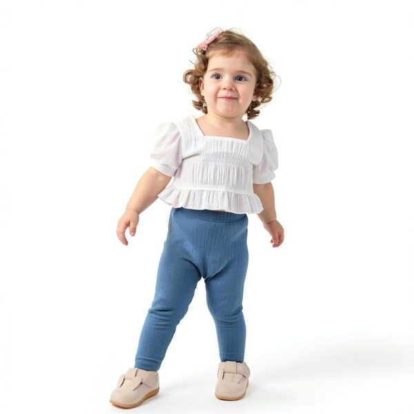 Baby Boys Pants Soft Elastic Waistband 5-Pack Colorful Sizes-4