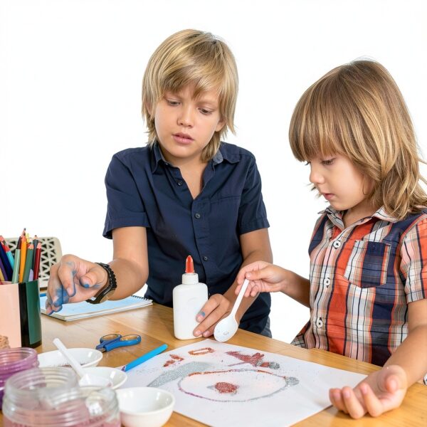 1InTheOffice White School Glue 3 Pack Non Toxic Washable-4