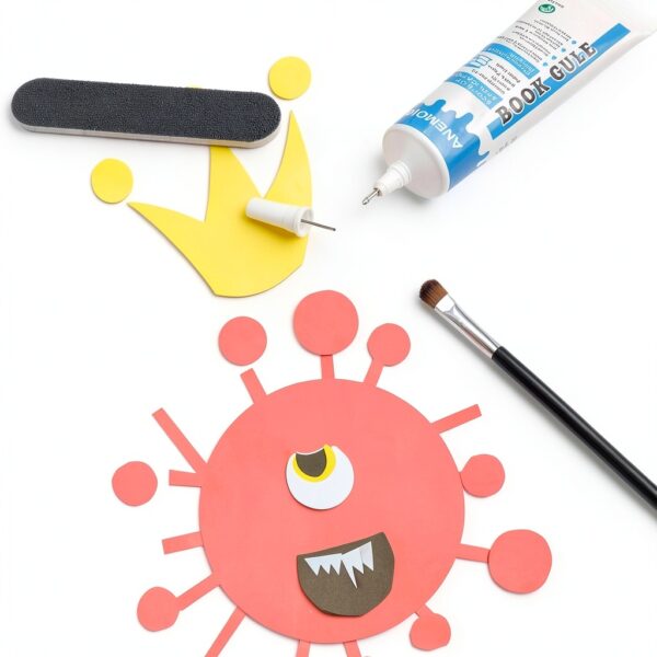 Anemone Book Glue High Strength Crystal Clear Craft Adhesive-3