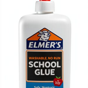 Elmers White Glue Non Toxic Washable for Crafts Slime-0