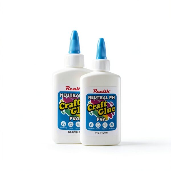 Realth PVA Craft Glue Non Toxic Dries Clear Paper Crafts-3