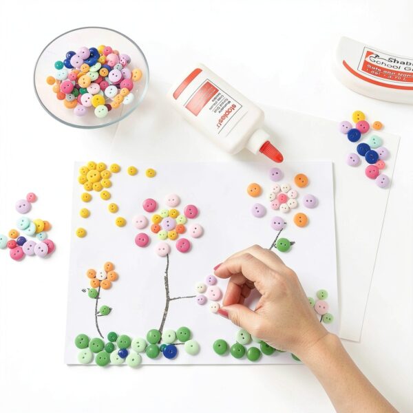 1InTheOffice White School Glue 3 Pack Non Toxic Washable-6