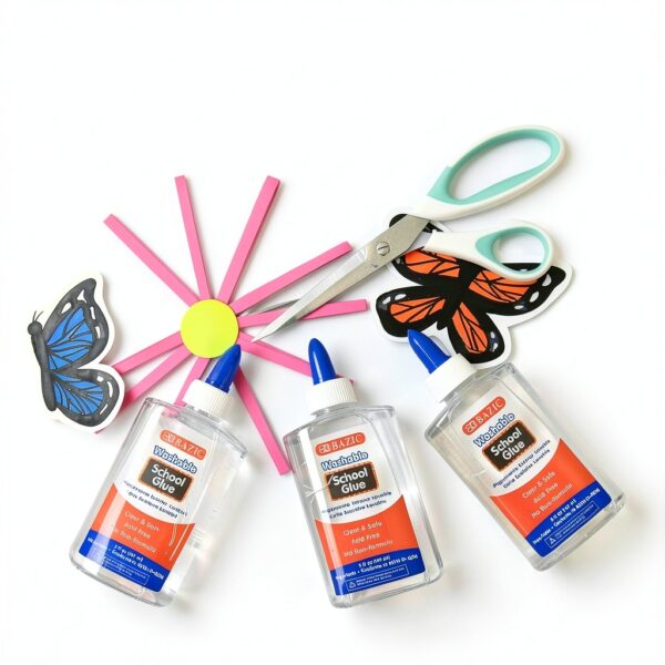 BAZIC Liquid White Glue Washable Non Toxic All Purpose-5