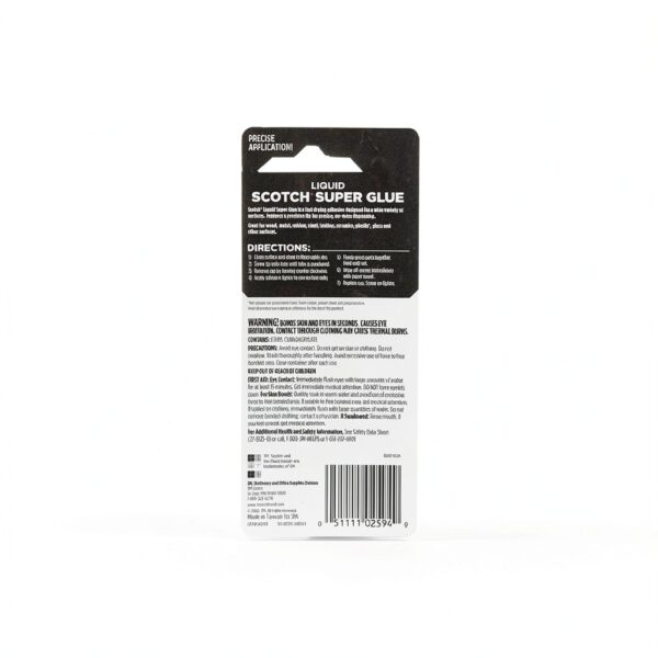 3M Liquid Glue Fast Drying Fine Tip Two Pack AD117-6