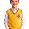 Boys Cable Knit Sweater Vest Soft Knit School Uniform-3