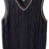 Kid Nation Boys Cable Knit Sweater Vest Unisex School-0