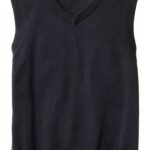 Boys Cotton Sweater Vest V Neck Sleeveless The Childrens-0