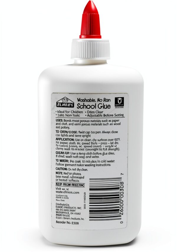 Elmers White Glue Non Toxic Washable for Crafts Slime-1
