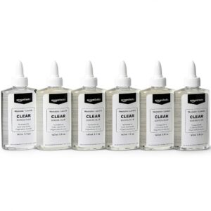 Amazon Basics Clear School Glue 6 Pack Craft Adhesive-0