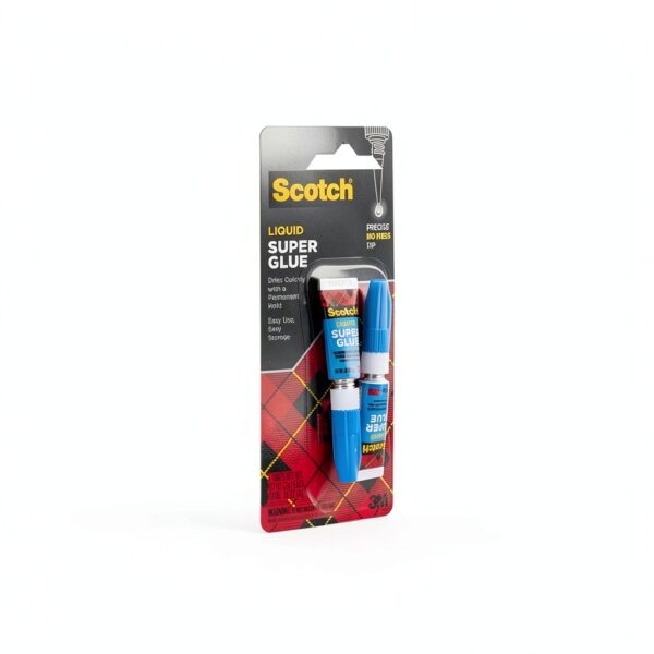 3M Liquid Glue Fast Drying Fine Tip Two Pack AD117-3
