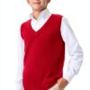 Classroom Boys Sweater Vest V-Neck Pullover No Pill-1