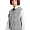 JSTEX Boys Cotton Cable Knit Sweater Vest School Uniform-5