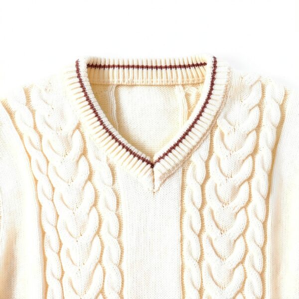 Boys Cotton Cable Knit Sweater Vest Soft Comfortable Beige-2