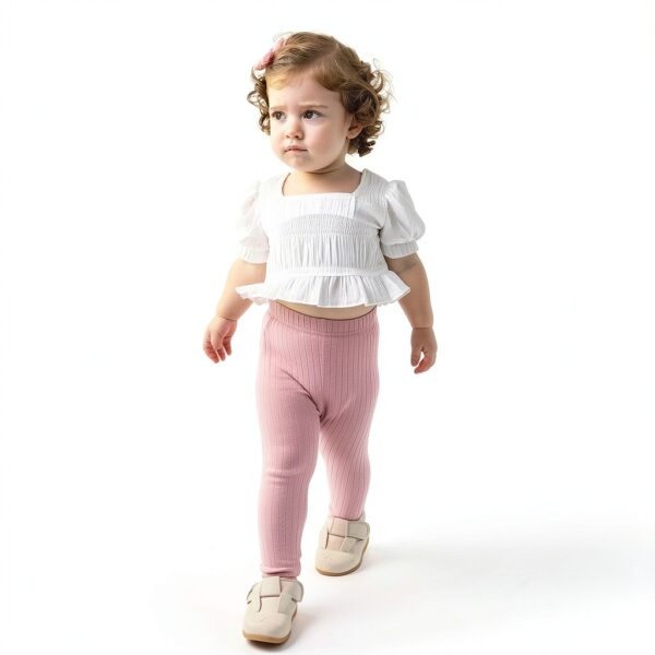 Baby Boys Pants Soft Elastic Waistband 5-Pack Colorful Sizes-3