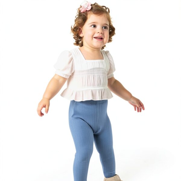 Baby Boys Pants Soft Elastic Waistband 5-Pack Colorful Sizes-2