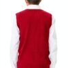 Classroom Boys Sweater Vest V-Neck Pullover No Pill-2