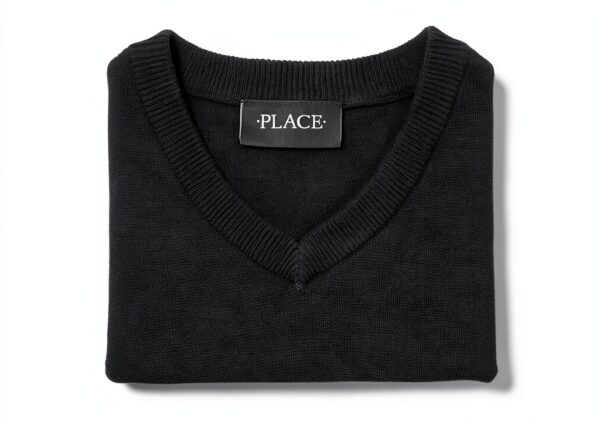 Boys Cotton Sweater Vest V Neck Sleeveless The Childrens-1