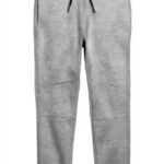 GAP Baby Joggers Soft Stretch Pants Boys Light Heather Grey-0