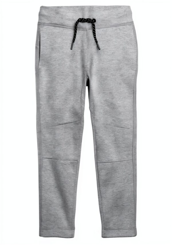GAP Baby Joggers Soft Stretch Pants Boys Light Heather Grey-0
