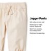 Amazon Essentials Baby Pants Cotton Stretch Twill Relaxed-1