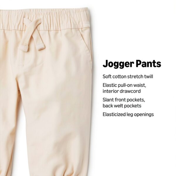 Amazon Essentials Baby Pants Cotton Stretch Twill Relaxed-1