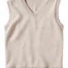 Classroom Young Mens V-Neck Sweater Vest No Pill Unisex-5