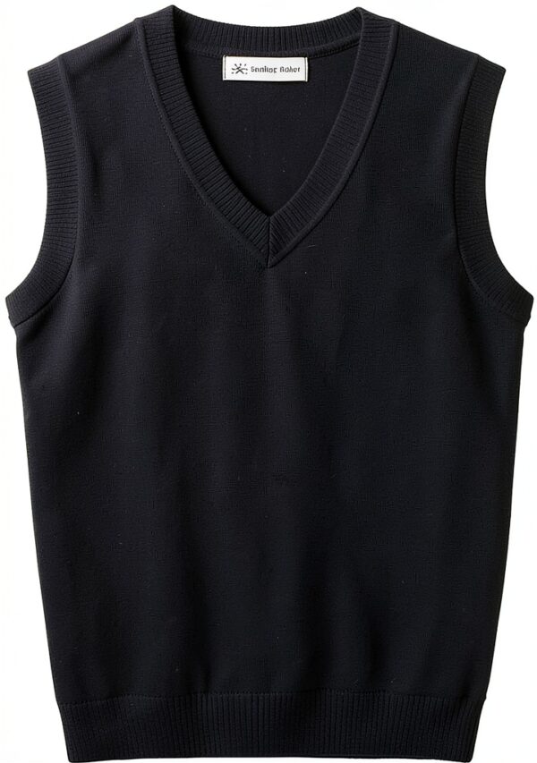 SMILING PINKER Boys Sweater Vest Cotton V-Neck Sleeveless-0