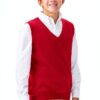 Classroom Young Mens V-Neck Sweater Vest No Pill Unisex-3