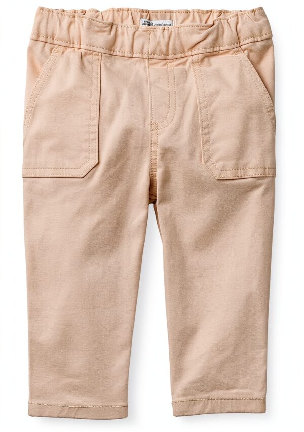 Amazon Essentials Baby Pants Cotton Twill Pull On Waist-0