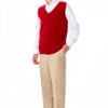 Classroom Boys Sweater Vest V-Neck Pullover No Pill-4