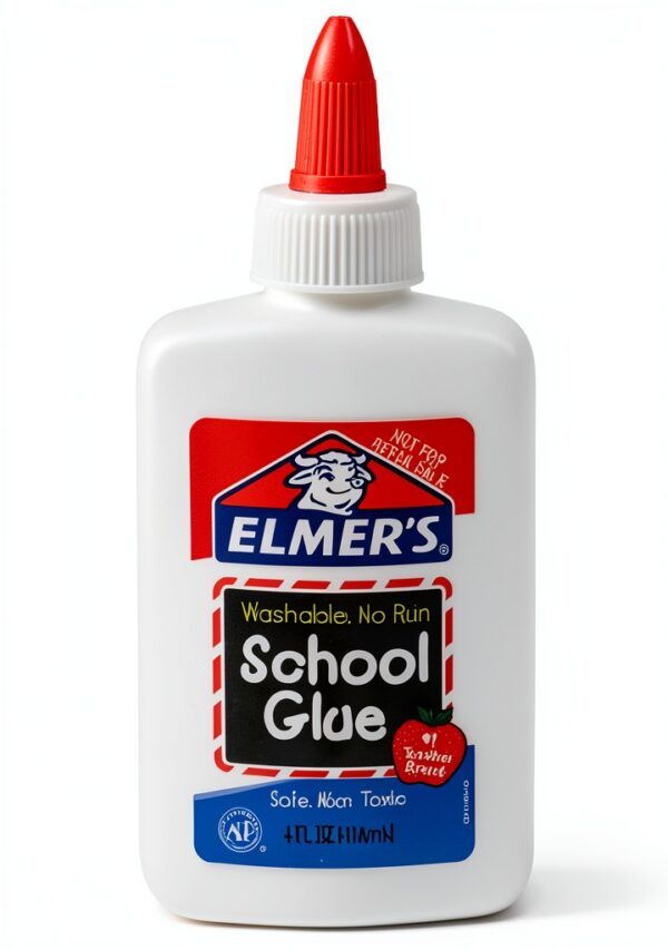 Elmers Liquid Glue No Run Fast Drying Clear Craft School-0