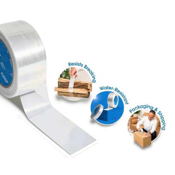 2 Inch Shipping Tape SHIPPD Heavy Duty Clear-1