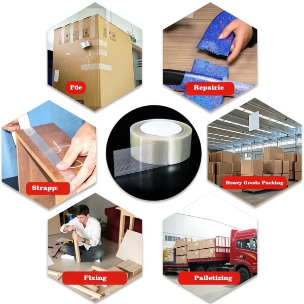 Heavy Duty Filament Tape by Qoqooice Industrial-3