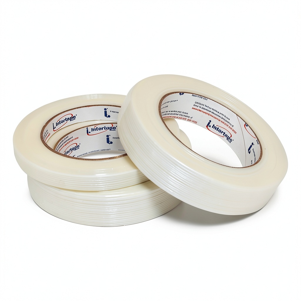 Intertape RG300 Utility Grade Filament Strapping Tape roll