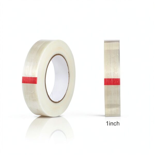 Treela Filament Strapping Tape 1 Inch x 60 Yards Reinforced Packing-1