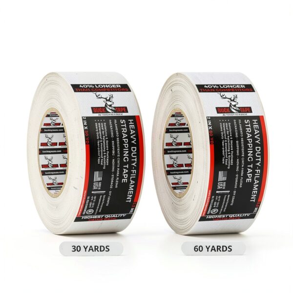 Fiberglass Reinforced Packing Tape by Tradex Industrial 5.5mil Heavy-6