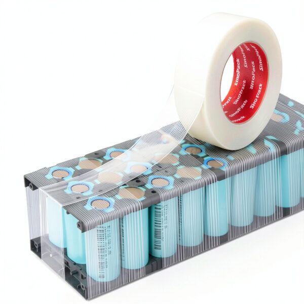 Sinopack PET Fiberglass Filament Strapping Tape 2in x 30yds 3 Colors-1