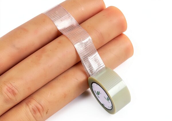 Clear Filament Tape BOMEI PACK 6.7 mil Waterproof 4 Rolls 2"x55yd-2