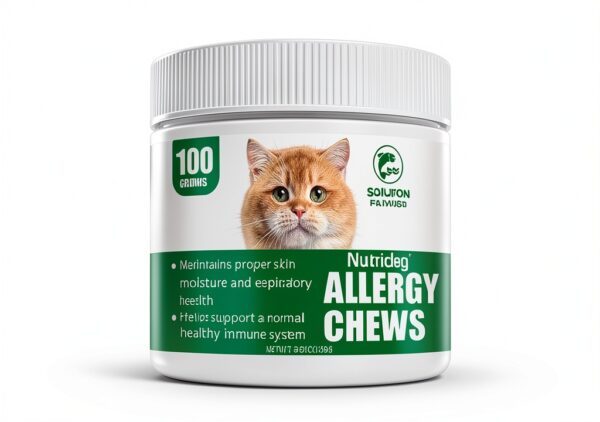 Cat Allergy Relief Chews Nutridog Salmon Colostrum and Probiotics-1