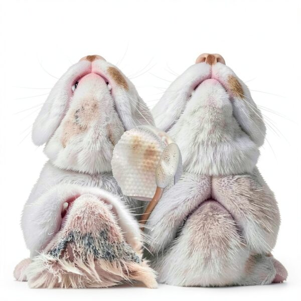 Cat Acne Care Kit JAYU PET 3-Step Hypoallergenic Cleanser Pads Brush-1