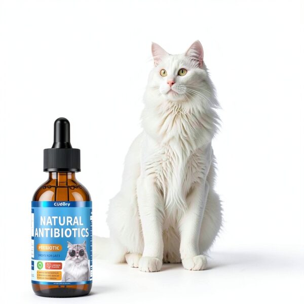 Natural Antibiotics for Cats Cudory Chicken Flavor Liquid 2 fl oz-2
