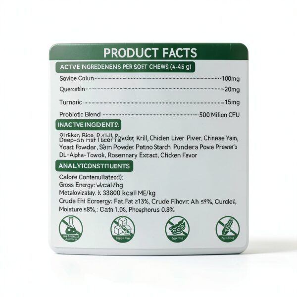 Cat Allergy Relief YOTANGO Chews – Immune & Digestive Support, Chicken-8