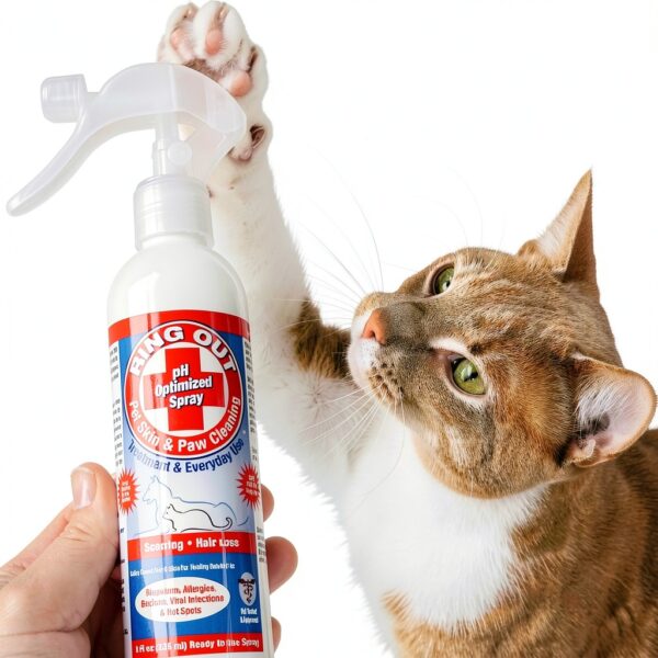 Ring Out for Pets FlexTran Ringworm Spray 8 oz Calming Itch Relief-5