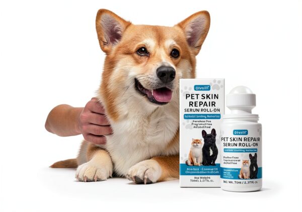 Dog & Cat Skin Care Roll On oivolii Coconut Oil Itch Relief 2.3fl oz-4