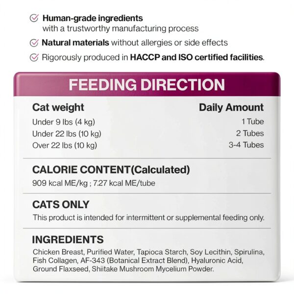 Doctor By Cat Silk Derma Lickable Coat – Dandruff Relief – 30 Tubes-10